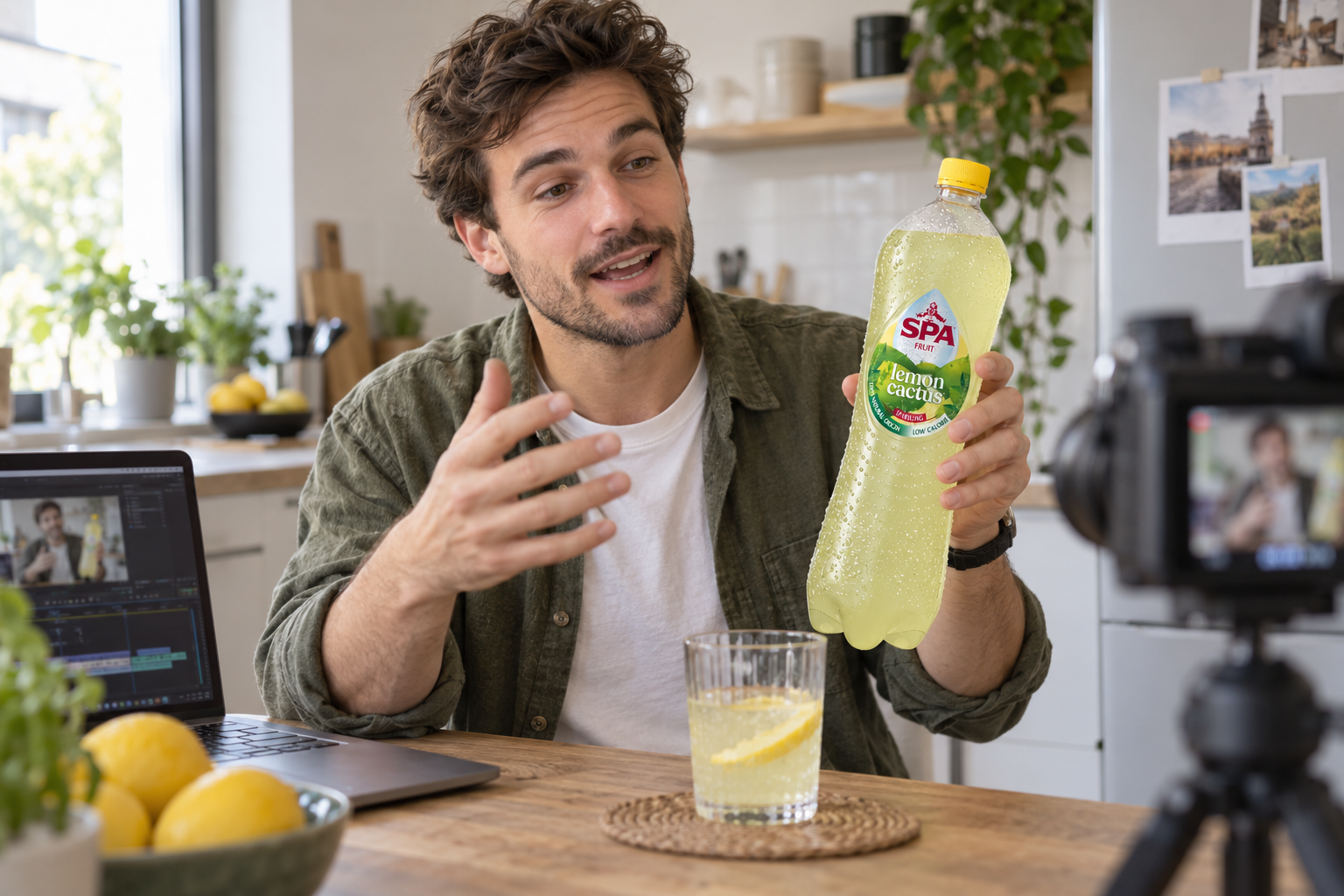 Generated illustrative CONNECTING BRANDS
WITH FANS concept; no completed activation or endorsement.